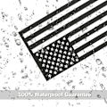 Miniatyrbillede 4 af 5: 3D Amerikansk flag emblem klistermærke udskæring, tykkelse 0,15\201D, akryl