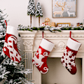 Miniatyrbild 4 av 5: 3 st stora julklappsstrumpor