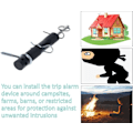 Miniatyrbilde 2 av 5: Perimeter Trip Alarm - Sikkerhetssystem Trip Wire Enhet for Camping og Sikkerhet