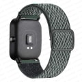 Miniatyrbild 1 av 5: 20mm/22mm Band för Amazfit Gts 4//2/2e/3/gts2 Mini/gtr 4/3/pro/gtr2/47mm/stratos Nylon Elastiskt Klockarmband Amazfit Bip Rem Pine green 22mm