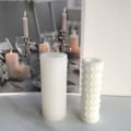 Miniatyrbillede 4 af 5: 3D-præget kranie silikoneform DIY lysfremstilling