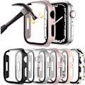 Miniatyrbillede 1 af 5: 6-pak hård PC-etui til Apple Watch 40Mm Se(2022) Series 6/Se/5/4