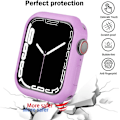 Miniatyrbilde 5 av 6: for Apple Watch Case 45mm Series 7/8 Soft