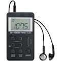 Miniatyrbilde 1 av 5: Bærbar AM/FM lommeradio - Mini digital tuning Walkman