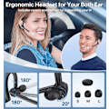Miniatyrbilde 5 av 5: Bluetooth-headset V5.2 Bluetooth-ørepropp 108H spilletid