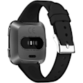 Miniatyrbilde 5 av 5: Tynne silikonremmer for Fitbit Versa 2 (svart/hvit/grå, liten)