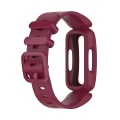 Miniatyrbillede 1 af 5: For Fitbit Inspire 2 silikone urrem DZU Wine Red