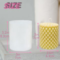 Miniatyrbillede 2 af 5: Forme til lysfremstilling, 3D silikone cylinder voks