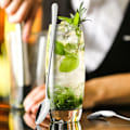 Miniatyrbillede 4 af 5: Rustfrit stålske med langt håndtag (12 stk.) - Cocktailskeer