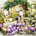 Miniatyrbilde 3 av 5: 24 stk julekulepynt i 24 karat gull, knusesikre julepynt til å henge på juletreet