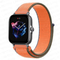 Miniatyrbild 1 av 5: 20mm 22mm Rem för Amazfit Gts/2/2e/4/3/mini Gtr 4/2/3/pro 47mm Stratos 3 Nylon Armband Pulseira Correa Amazfit Bip Rem Kumquat 62 20mm