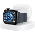 Miniatyrbillede 1 af 5: 2 i 1 trådløs oplader til Apple Watch