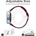 Miniatyrbillede 4 af 5: 4-pak smala band til Garmin Venu / Vivoactive 3 ur, 20 mm