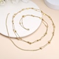 Miniatyrbild 5 av 5: 18K guldpläterade midjekedjor Body Chain för kvinnor