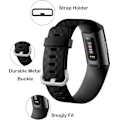Miniatyrbilde 2 av 5: Bånd kompatibel med Fitbit Charge 4 / Fitbit Charge 3 / Fitbit