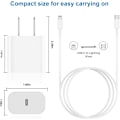 Miniatyrbilde 5 av 5: 20W hurtigladeradapter. USB C hurtiglader
