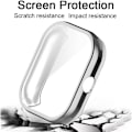 Miniatyrbilde 3 av 5: [2 Stk.] Etui Kompatibelt med Xiaomi Redmi Watch 4, Svart Høy Transparens Allsidig Beskyttelsesetui med Skjermbeskytter, [Anti-Smuss] [Ripe-
