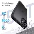 Pikkukuva 2 / 6: Suunniteltu iPhone 11 -kotelolle, [Tukee langatonta latausta] Pehmeä silikoninen ohut naarmuuntumaton puhelinkotelon suojus iPhone 11 6.1 ih:lle, Musta Musta