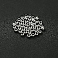 Miniatyrbillede 3 af 3: 304 rustfrit stål glatte runde afstandsperler - 60 stk. 6 mm sømløse løse perler til smykkefremstilling