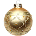 Miniatyrbild 3 av 5: 3,15\" Julgranskulor Bollar 9 st Julgransprydnad Set Guld