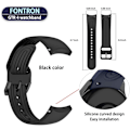 Miniatyrbillede 5 af 5: Amazfit GTR 4 etui - TPU-cover sort skal med sort silikonearmbånd (1+1Pack)