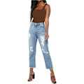 Miniatyrbilde 5 av 5: Kvinners Scoop Neck Bodysuits Ermeløs Tank Top Jumpsuits