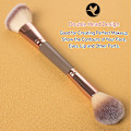 Miniatyrbillede 4 af 5: Foundation makeup børste, dobbeltsidede børster