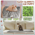 Miniatyrbilde 5 av 5: 1 Pakke 4 Hundeseng Tepper Matte Myk