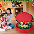 Miniatyrbillede 5 af 5: 4 stk. Julekrans Opbevaringspose Beskyt Kunstige Kranse Stor Opbevaring