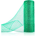 Miniatyrbillede 1 af 5: Dekorationsnetbånd, 10 tommer x 30 fod pr. rulle, metallisk folie netbånd til