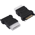 Miniatyrbilde 1 av 5: Molex til strøm . 4 Pin Ide Molex Til 15 Pin Hane