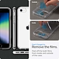 Miniatyrbillede 3 af 6: Ultra Hybrid Designet til iPhone 7 Cover - Krystalklar Krystalklar