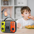 Miniatyrbilde 4 av 5: Pojkar Lunchbox Barnspel Lunchväska Isolerad Lunchbox Läderspel