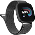 Miniatyrbillede 1 af 5: Justerbar Fitbit Versa 3/Sense-rem i rustfrit stål med magnetlås