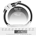 Miniatyrbillede 5 af 5: To-i-et farvebånd til Garmin Approach S2/S4, Silicone Starp