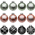Miniatyrbild 1 av 5: 2,95\" Julgranskulor Bollar 12 st Julgransprydnad Set