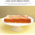 Miniatyrbillede 2 af 5: Kunstig brød Fake Toast Simulering Mad Display Model