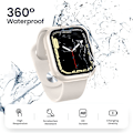 Miniatyrbild 3 av 6: [2 i 1] Vattentät Apple Watch-skärmskydd