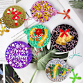 Miniatyrbillede 4 af 5: 6 stk. juleharpiksforme - silikoneforme til DIY-pynt
