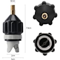 Miniatyrbilde 2 av 5: Oppblåsbar SUP-pumpe adapter - 2 stk for padlebrett og kajakker