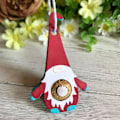 Miniatyrbillede 2 af 4: Jule Gnome Chokolade DIY Skæredør - Scrapbooking Prægnings Stencils