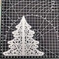 Miniatyrbilde 5 av 5: 3D Julgran Metall Die Cuts - DIY Scrapbooking Decor