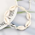 Miniatyrbillede 2 af 7: Seashell Anklet Håndlavet Conch Anklets til Kvinder Sommer Strand Smykker Barfodet Ankel På Benrem Tilbehør Som Billede Som Billede