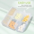 Miniatyrbillede 5 af 5: 2 stk. Daily Pill Organizer, 7 rum Portable Pill