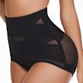 Miniatyrbillede 1 af 5: Højtaljede shapewear til kvinder, mavekontrol trusser, slankende body shaper