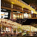 Miniatyrbilde 6 av 7: LED Icicle Lights, Curtain Fairy Hanging Lights String 8 Modes 13FT 96 LEDs Christmas Extendable Plug in Lights for Party Ceiling Balcony Patio