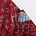Miniatyrbillede 5 af 5: Womens Christmas Printed Sweatpants Elastic Waist Color Block Stitching Wide