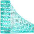 Miniatyrbillede 1 af 2: Snebold Mint Grøn Metallic Mesh Bånd, Turkis Mesh 10 tommer x 30