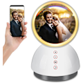 Miniatyrbild 1 av 8: 3D Digital Fotoram, 3D Kristallfoto, Digitalklocka, Väckarklocka, RGB Nattlampor för Sovrum, Presenter till Barn, Bröllopspresenter till Par, LCS