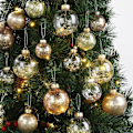 Miniatyrbilde 3 av 5: 30 stk julekulepynt 2'' knusesikre juletrepyntsett